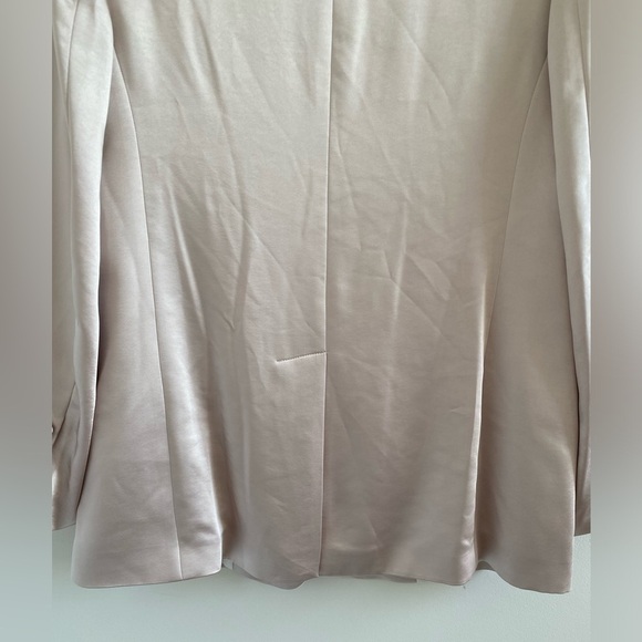 A.L.C Bishop II Satin Blazer In Pink Tint Size 10 New With Tag - Picture 12 of 12